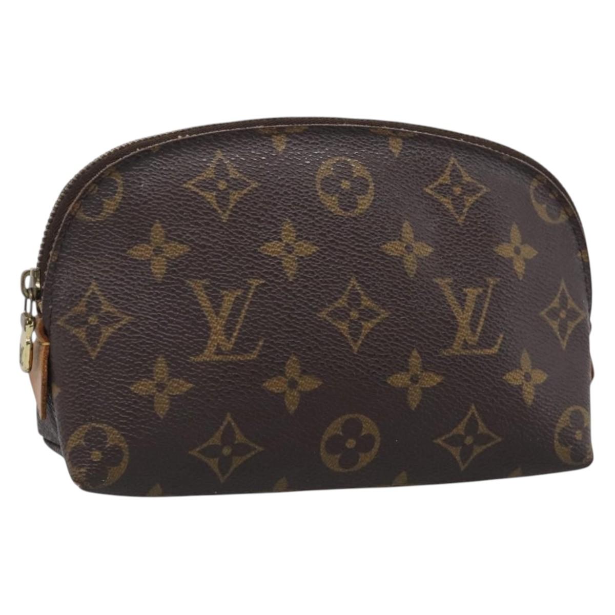LOUIS VUITTON Monogram Pochette Cosmetic PM Pouch M43998 LV Auth 208318