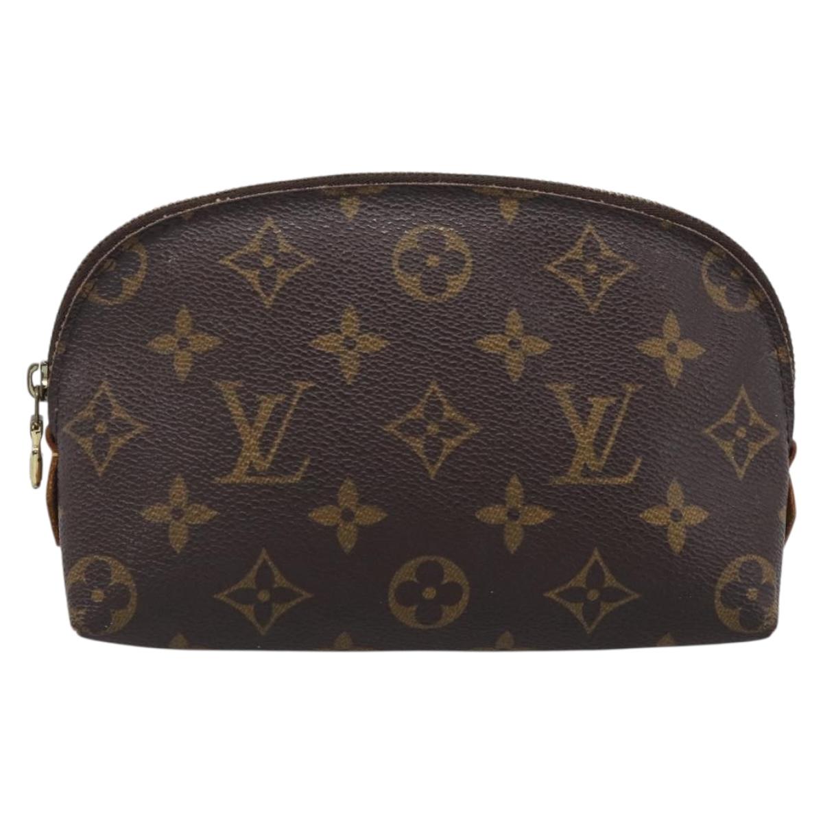 LOUIS VUITTON Monogram Pochette Cosmetic PM Pouch M43998 LV Auth 208318