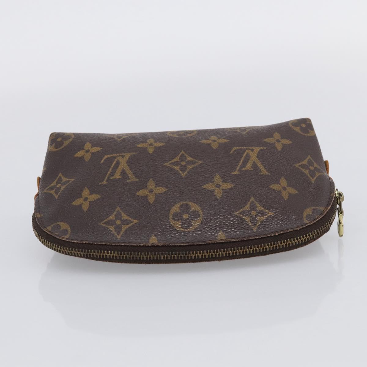 LOUIS VUITTON Monogram Pochette Cosmetic PM Pouch M43998 LV Auth 208318
