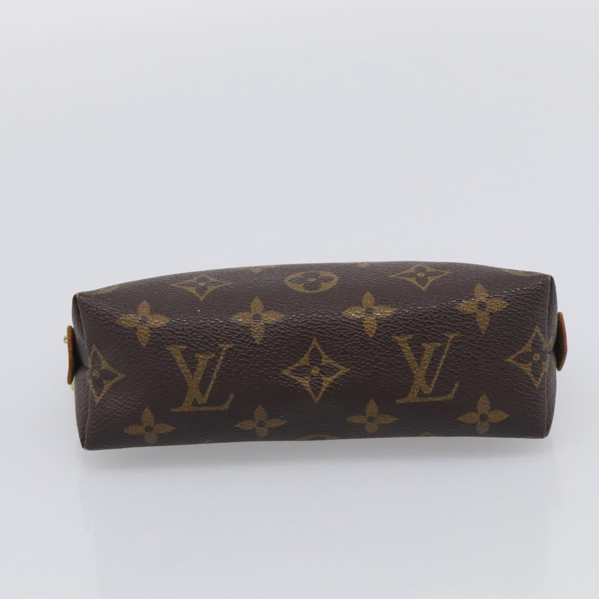 LOUIS VUITTON Monogram Pochette Cosmetic PM Pouch M43998 LV Auth 208318