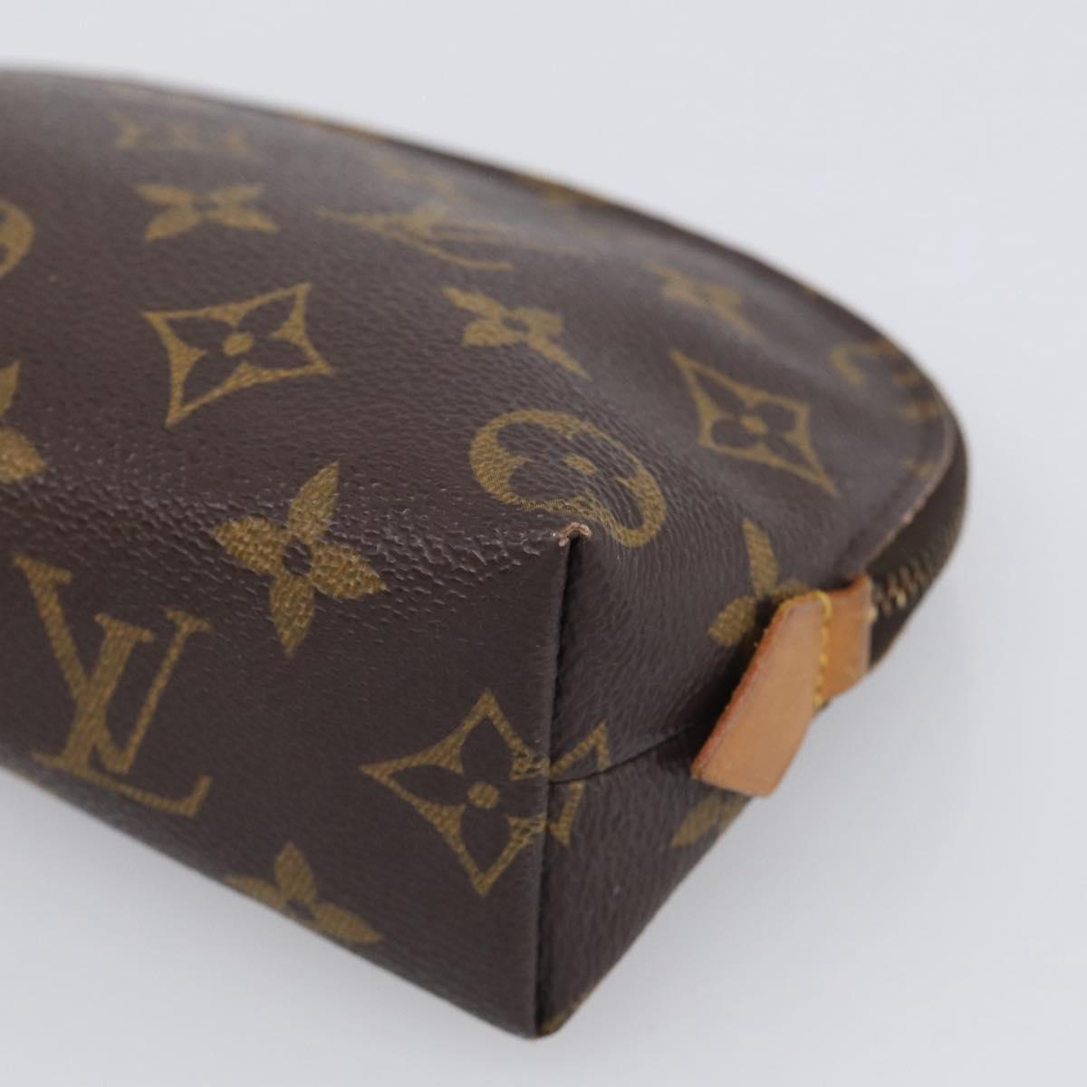 LOUIS VUITTON Monogram Pochette Cosmetic PM Pouch M43998 LV Auth 208318