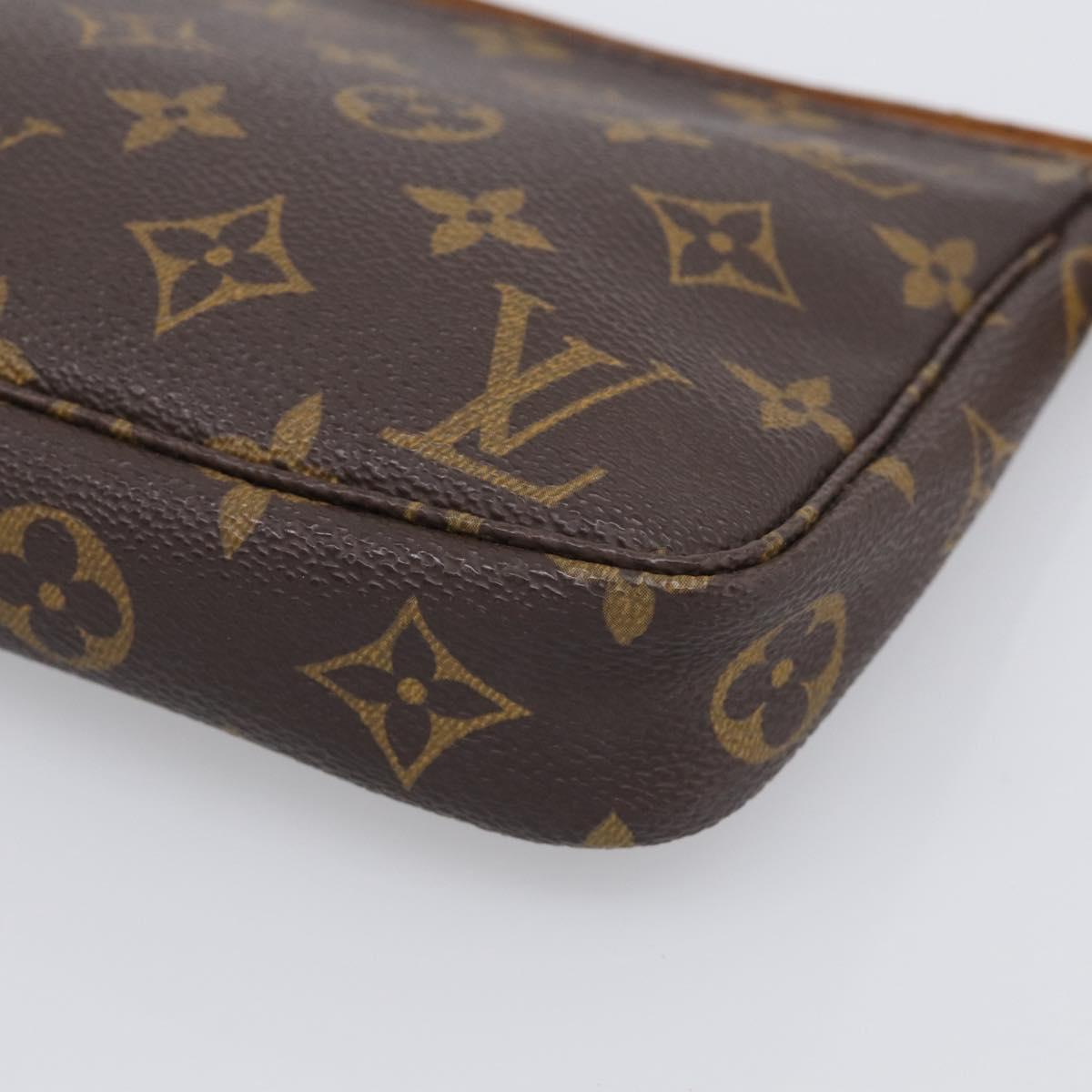 LOUIS VUITTON Monogram Pochette Accessoires Pouch M51980 LV Auth 208334A