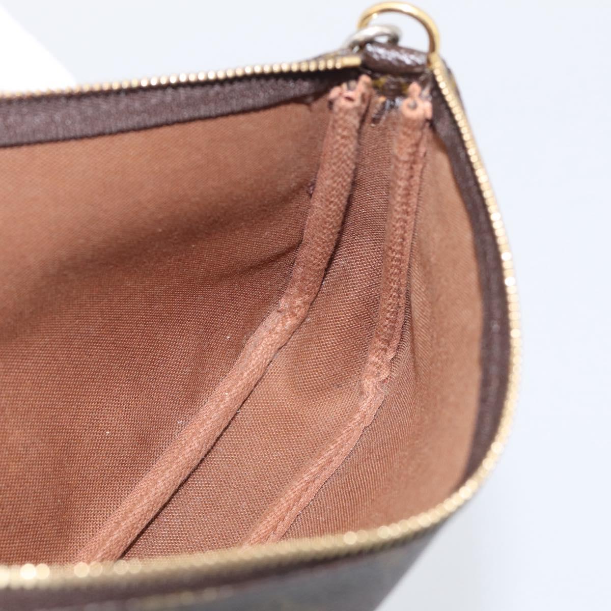 LOUIS VUITTON Monogram Pochette Accessoires Pouch M51980 LV Auth 208335