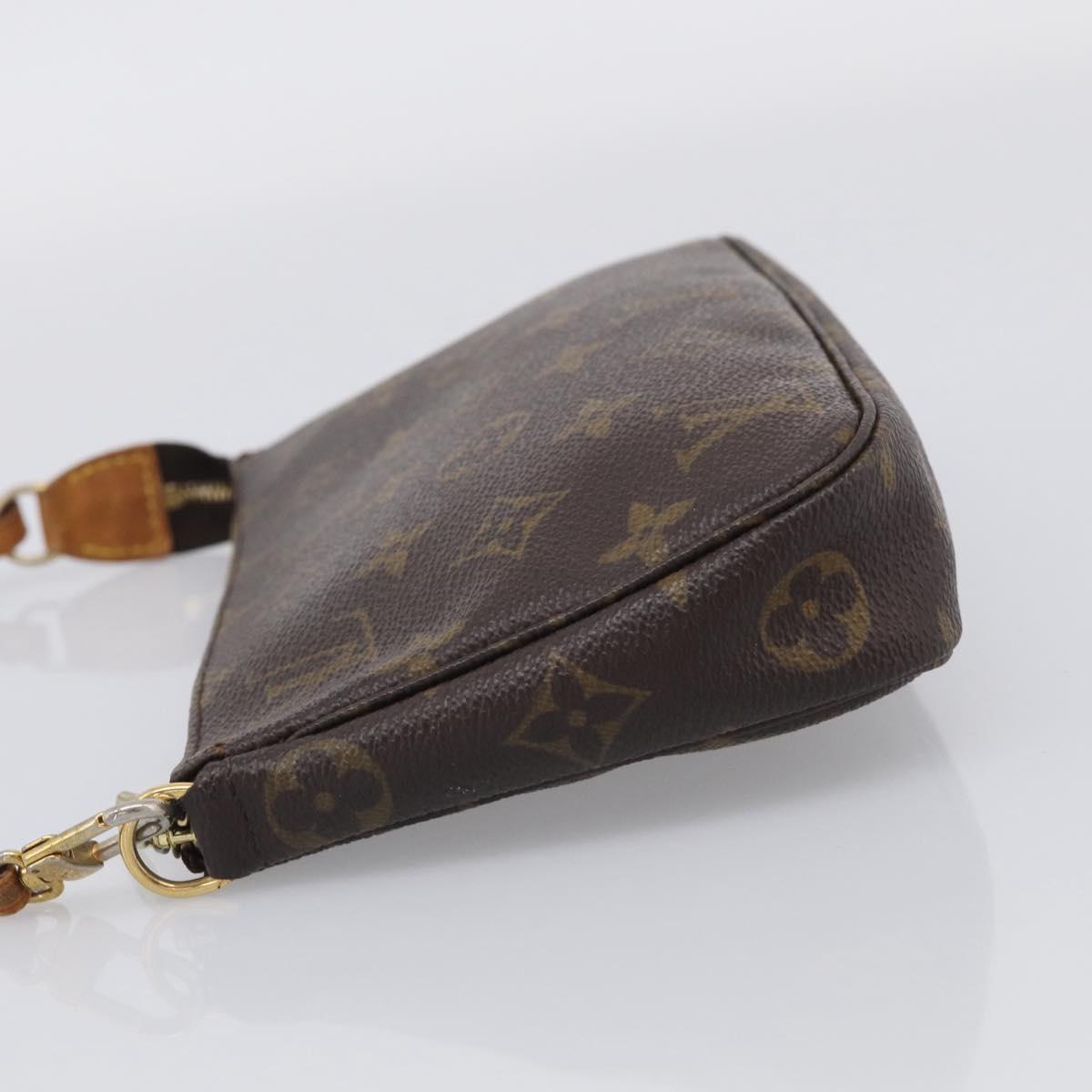 LOUIS VUITTON Monogram Pochette Accessoires Pouch M51980 LV Auth 208335
