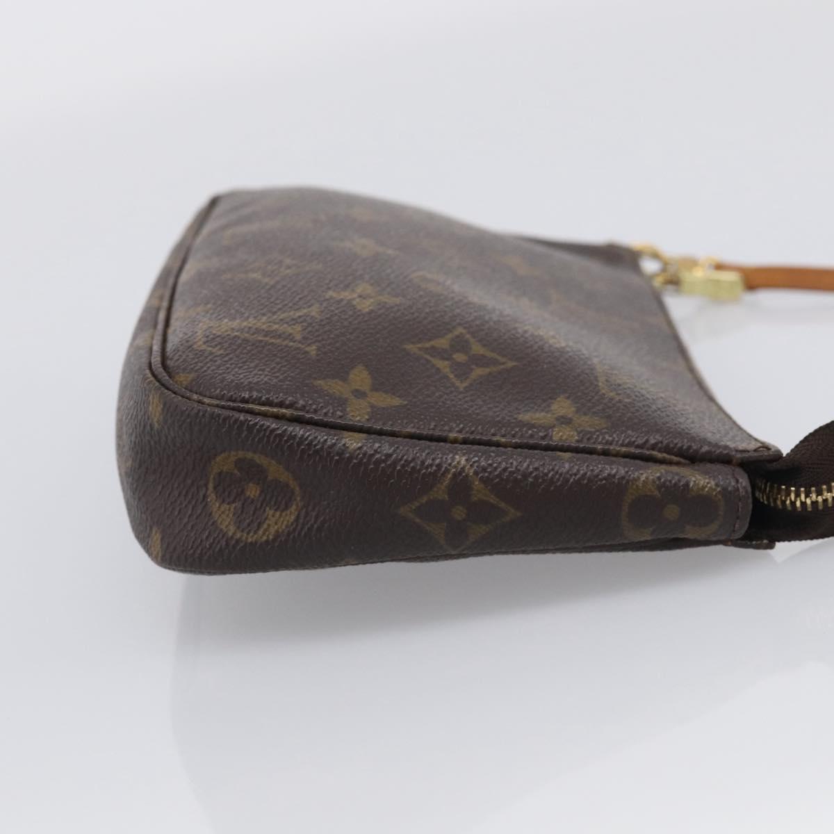 LOUIS VUITTON Monogram Pochette Accessoires Pouch M51980 LV Auth 208335