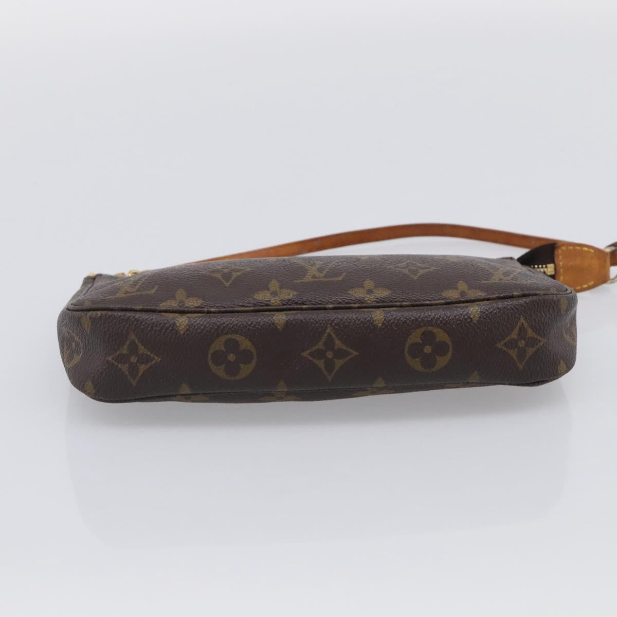 LOUIS VUITTON Monogram Pochette Accessoires Pouch M51980 LV Auth 208335