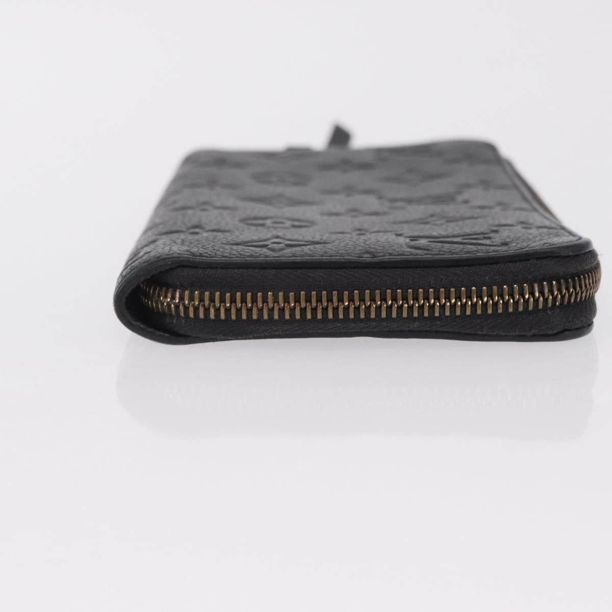 LOUIS VUITTON Monogram Empreinte Portefeuille Wallet Ron M93435 Auth 208347