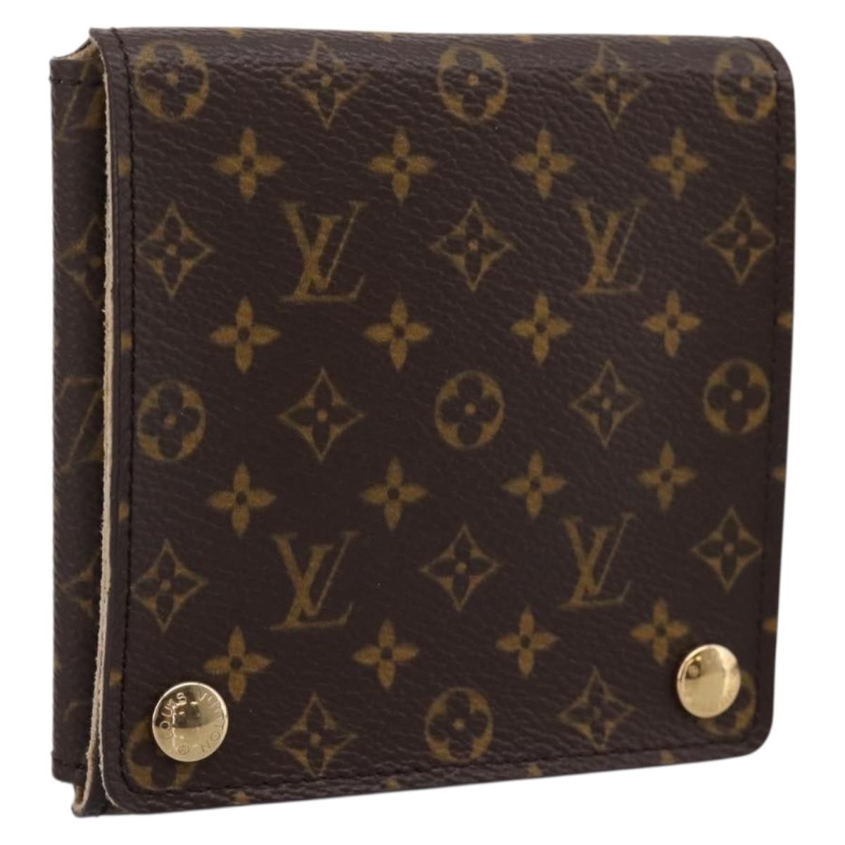 LOUIS VUITTON Monogram Jewelry case Jewelry Box LV Auth 208351V