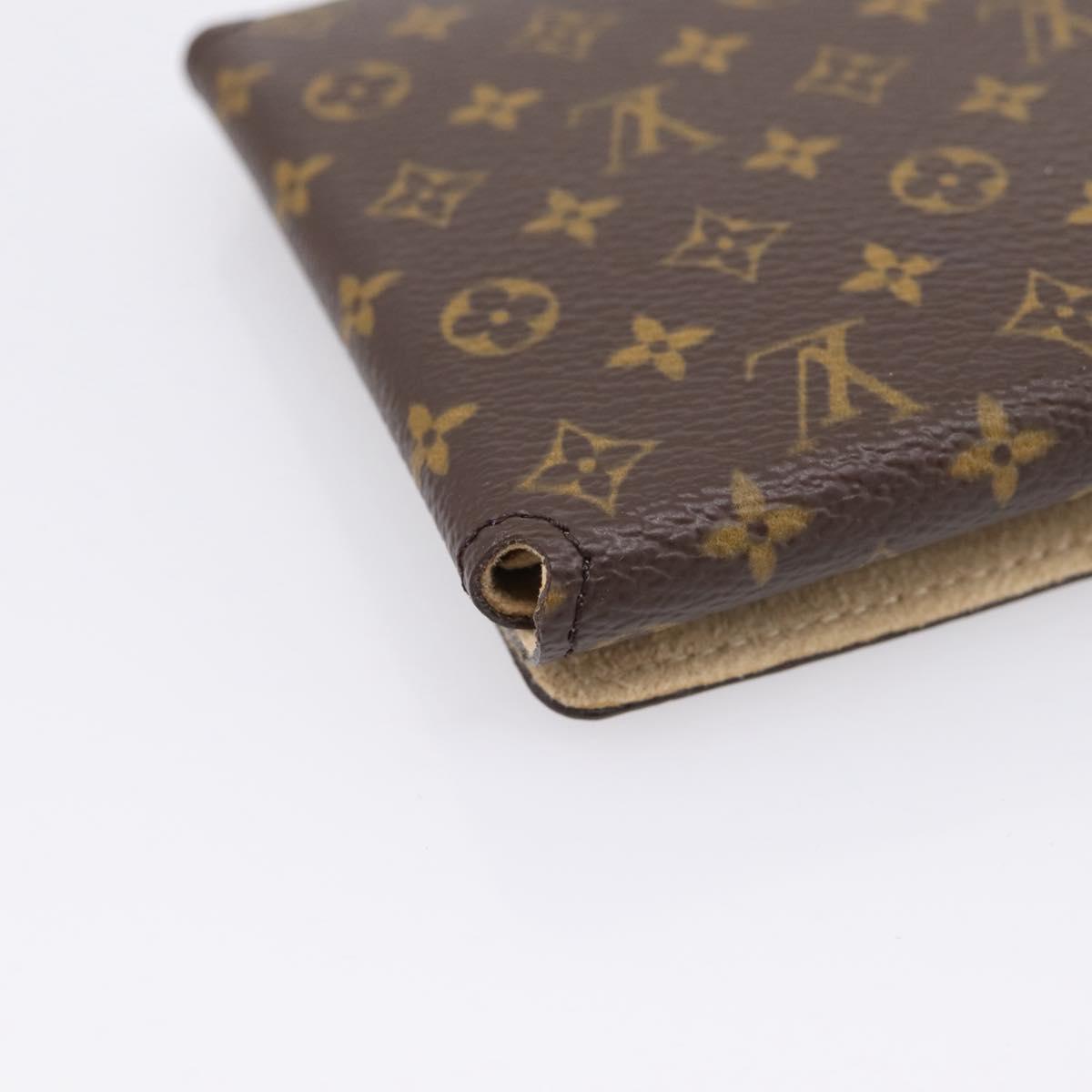 LOUIS VUITTON Monogram Jewelry case Jewelry Box LV Auth 208351V