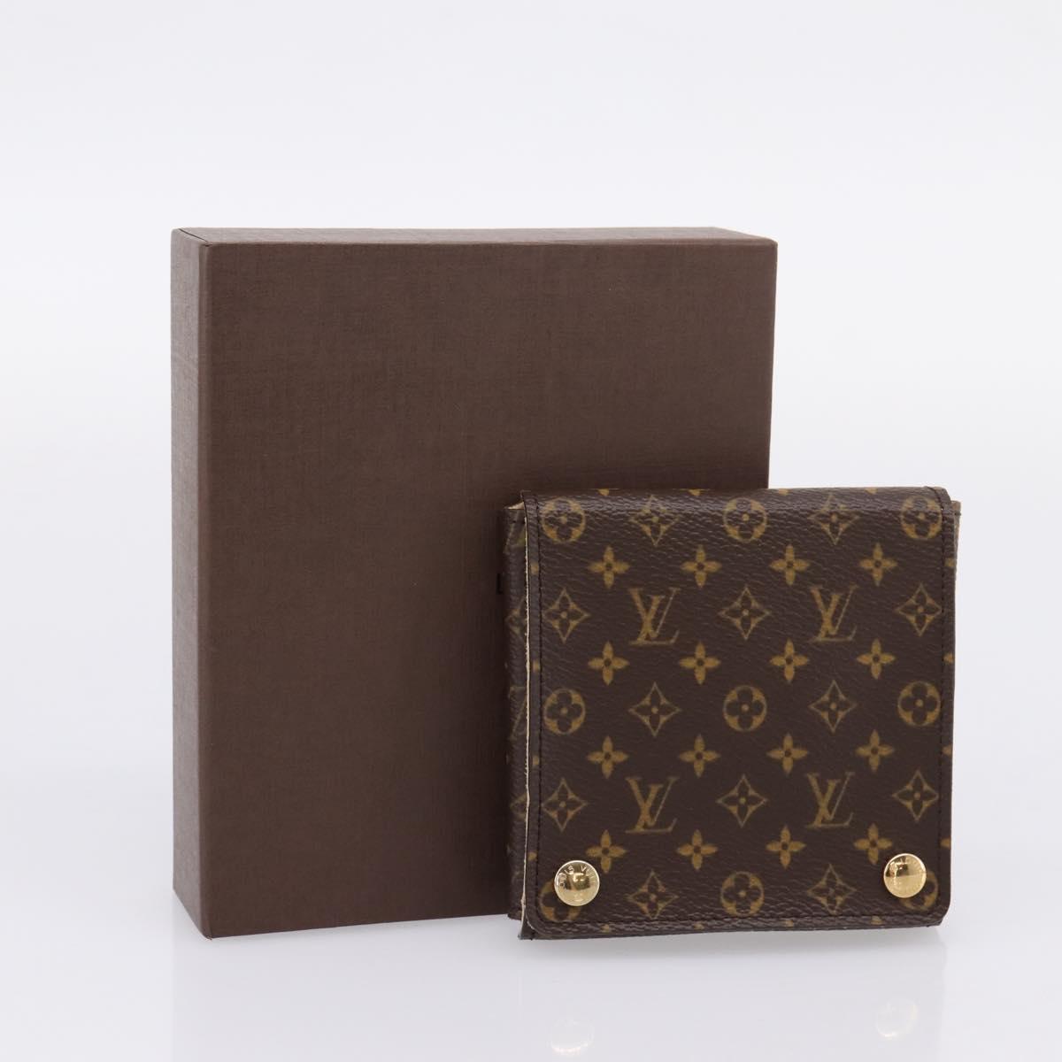 LOUIS VUITTON Monogram Jewelry case Jewelry Box LV Auth 208351V