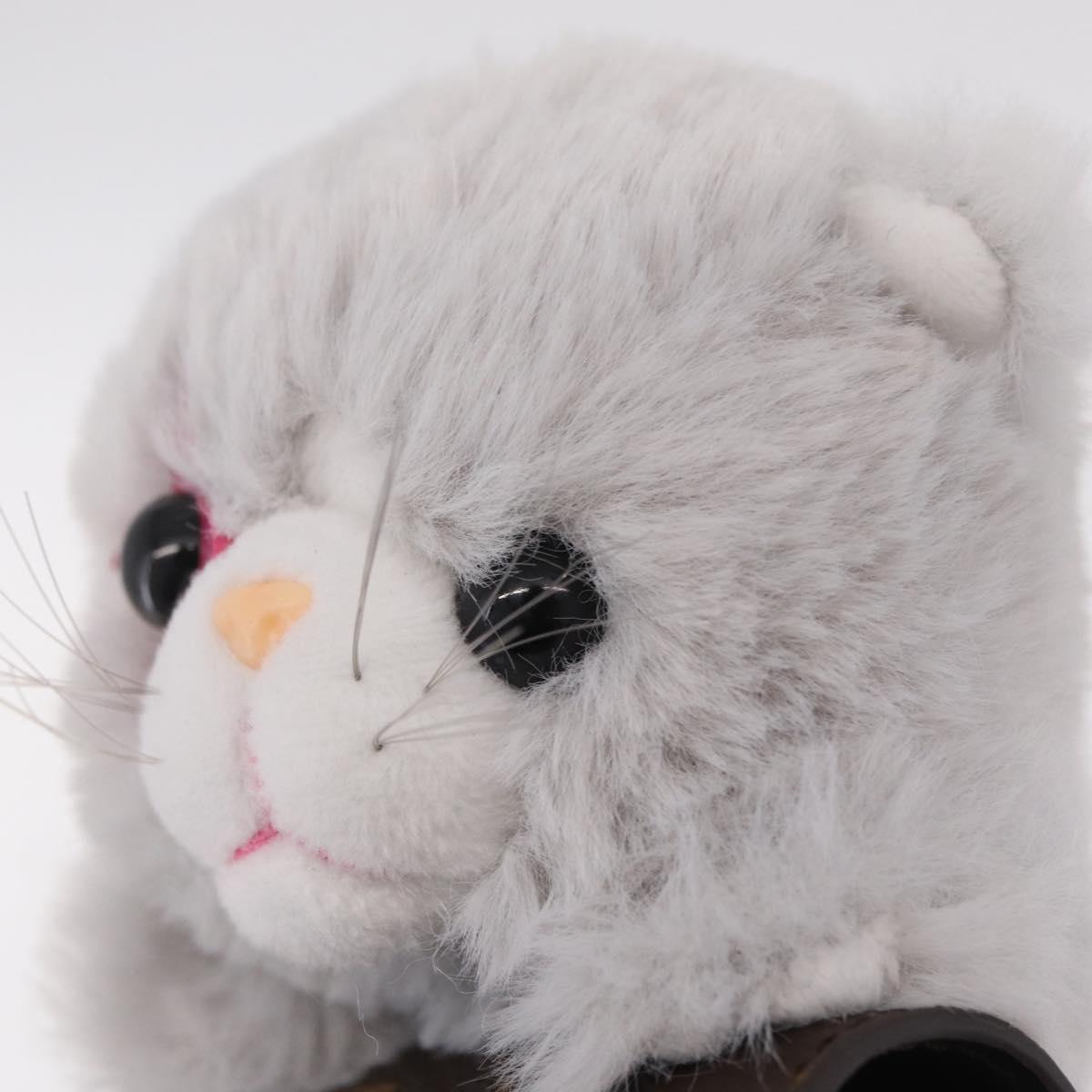 LOUIS VUITTON Monogram LV Cute Kitten Bag Charm M03512 LV Auth 208353M