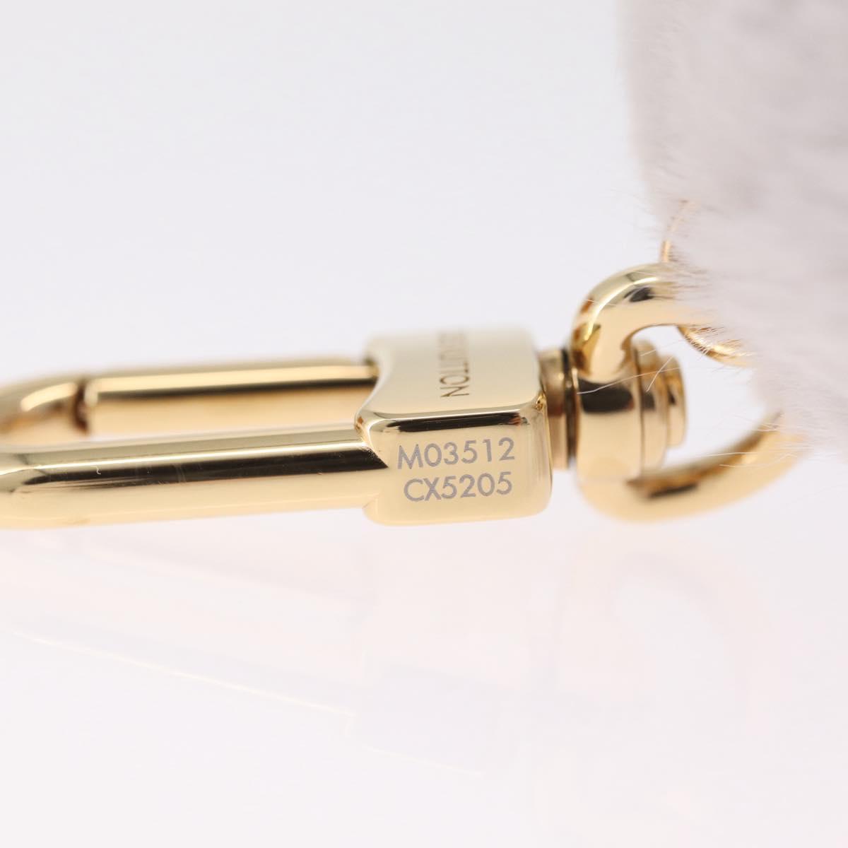 LOUIS VUITTON Monogram LV Cute Kitten Bag Charm M03512 LV Auth 208353M