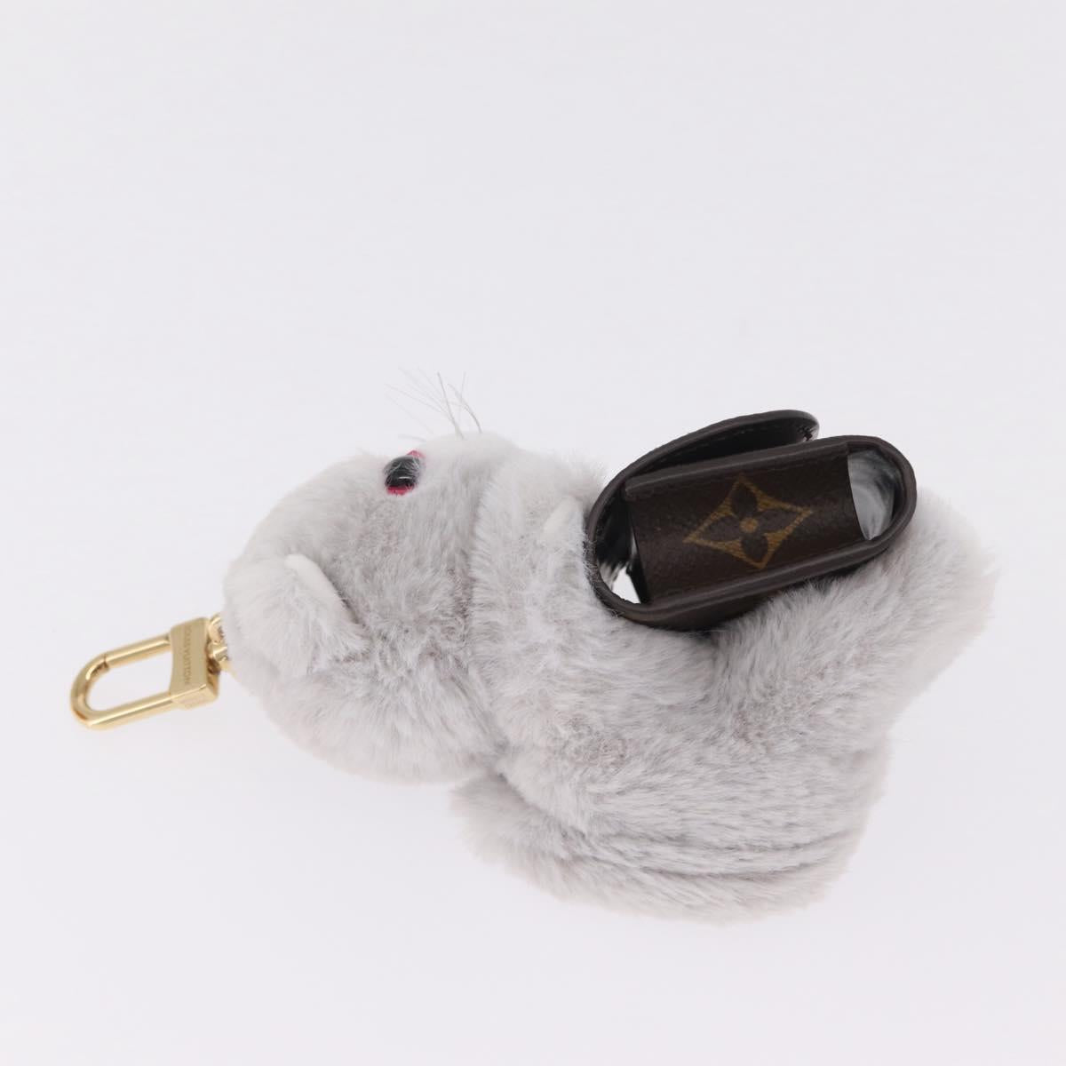 LOUIS VUITTON Monogram LV Cute Kitten Bag Charm M03512 LV Auth 208353M