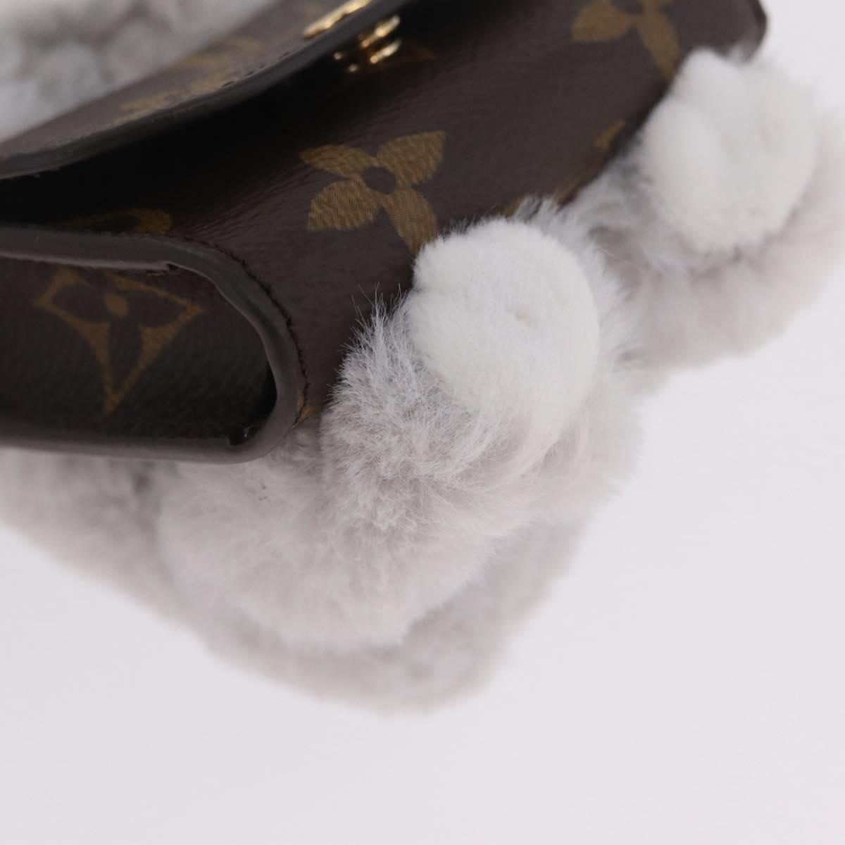 LOUIS VUITTON Monogram LV Cute Kitten Bag Charm M03512 LV Auth 208353M