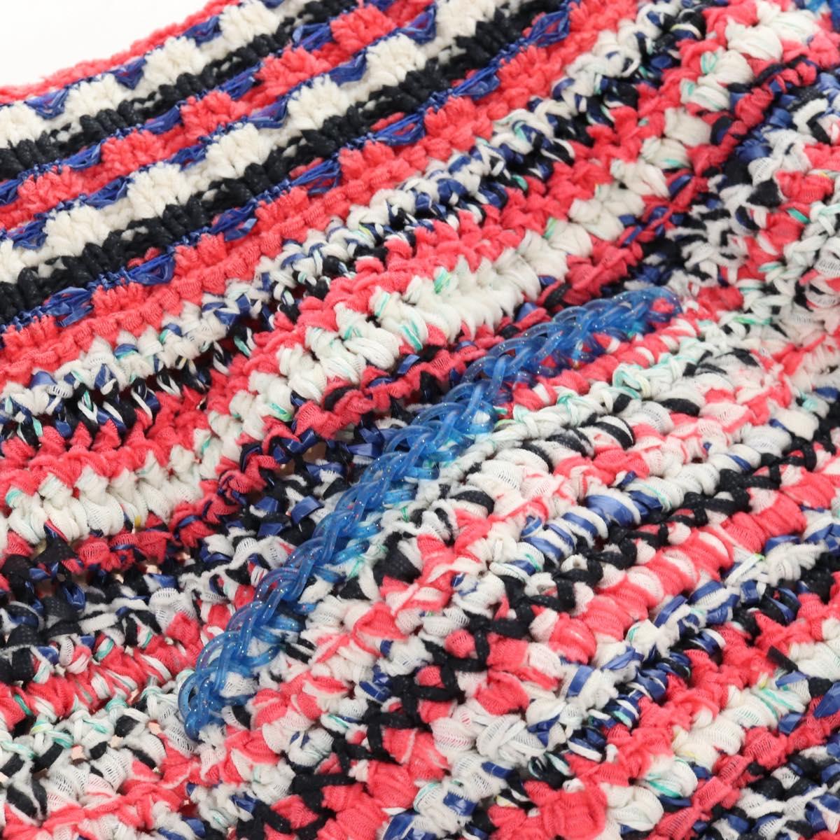 CHANEL Skirt Cotton Tweed 36 Multicolor CC Auth 208359M