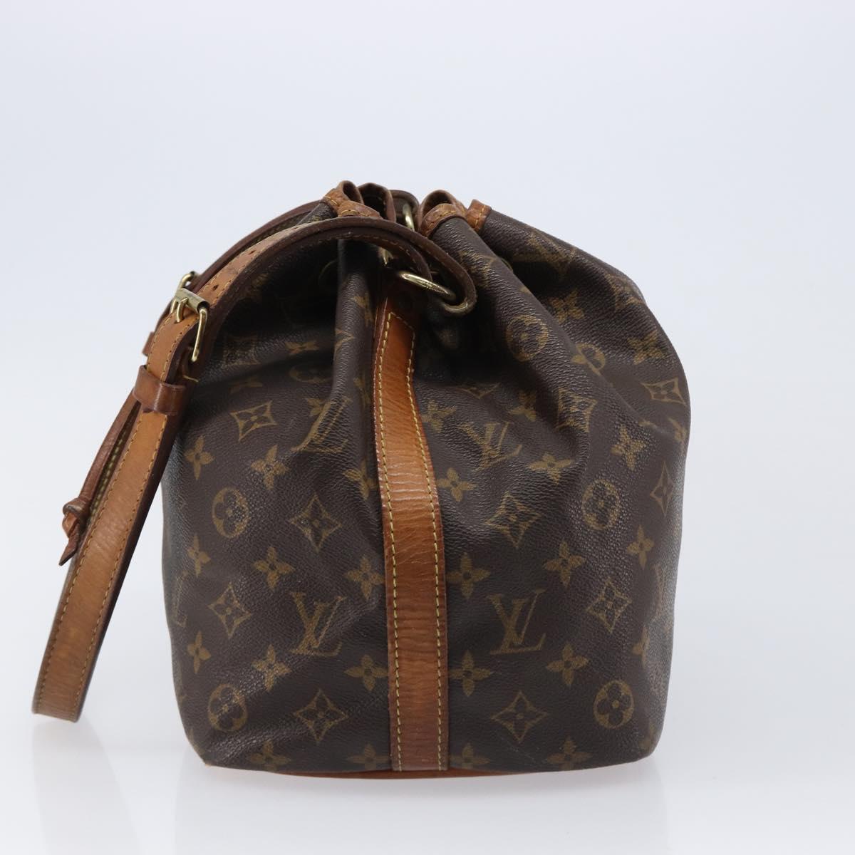 LOUIS VUITTON Monogram Petit Noe Shoulder Bag M42226 LV Auth 208370A