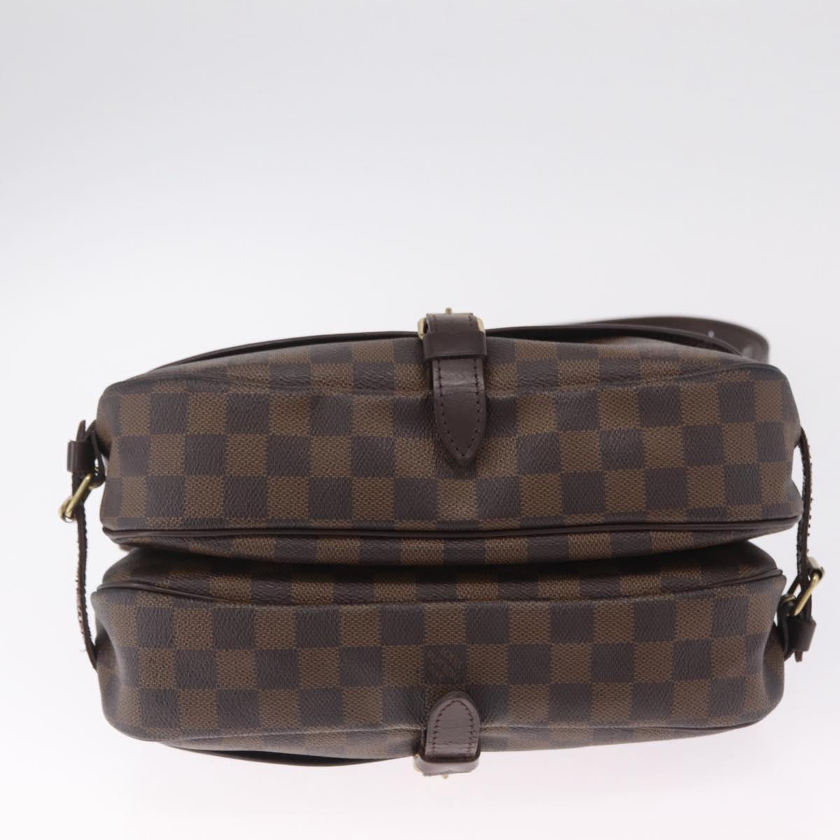 LOUIS VUITTON Damier Ebene Saumur 30 Shoulder Bag SPO N48081 LV Auth 208385