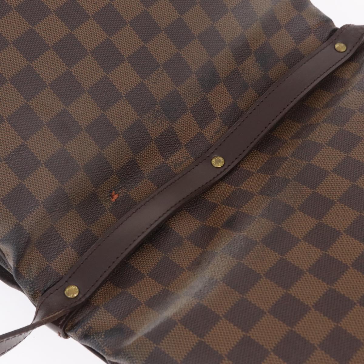 LOUIS VUITTON Damier Ebene Saumur 30 Shoulder Bag SPO N48081 LV Auth 208385