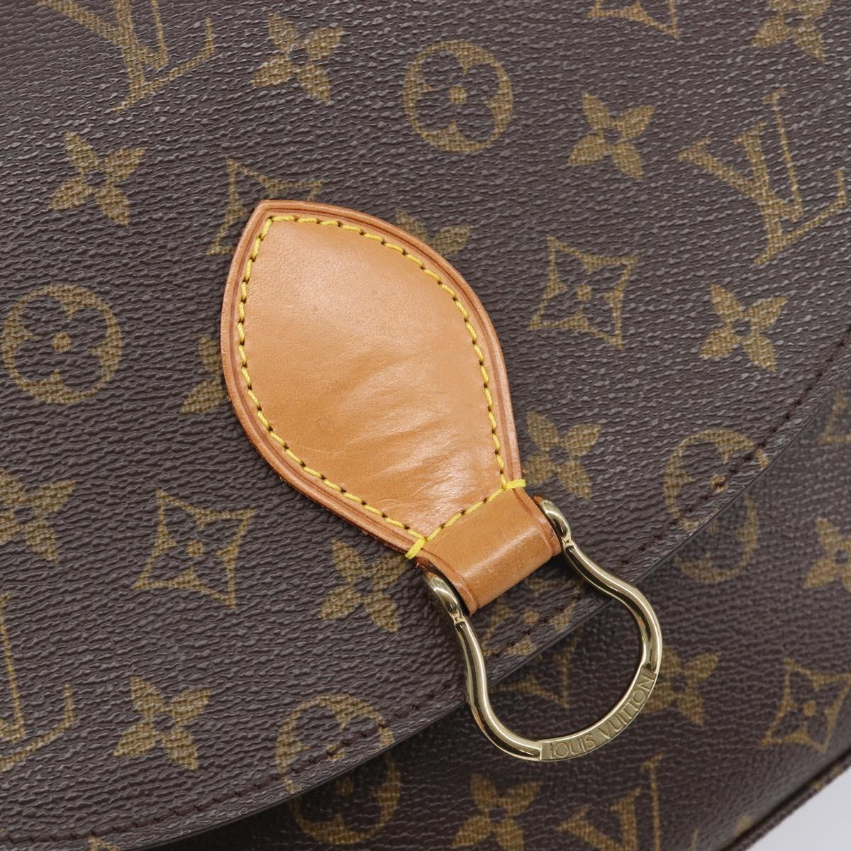 LOUIS VUITTON Monogram Saint Cloud GM Shoulder Bag M51242 LV Auth 208410V