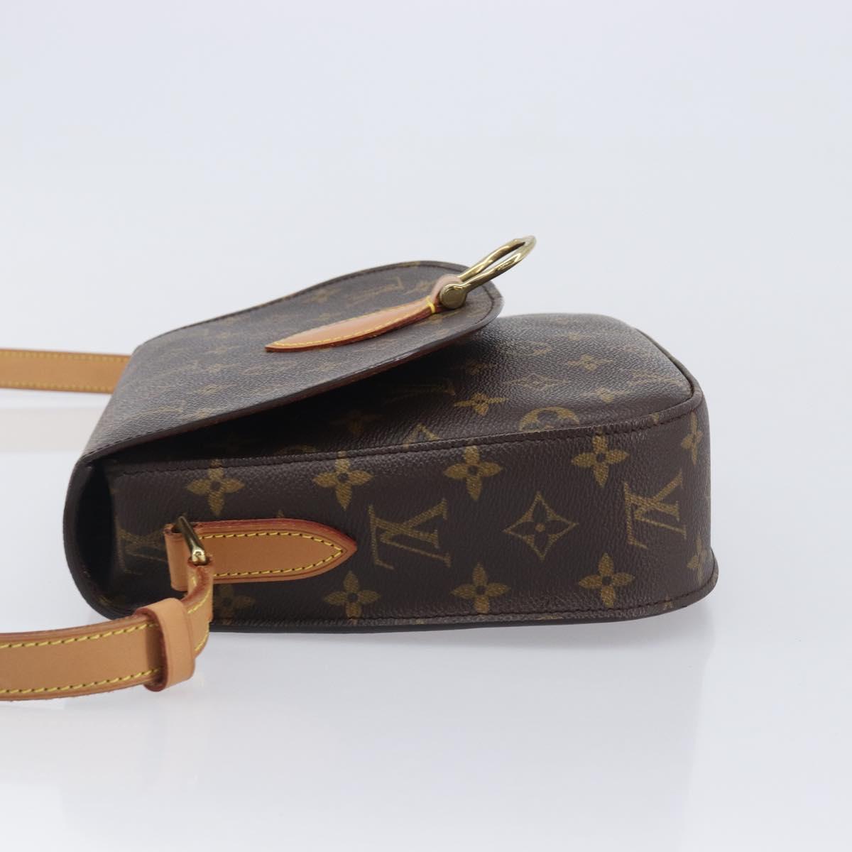 LOUIS VUITTON Monogram Saint Cloud GM Shoulder Bag M51242 LV Auth 208410V