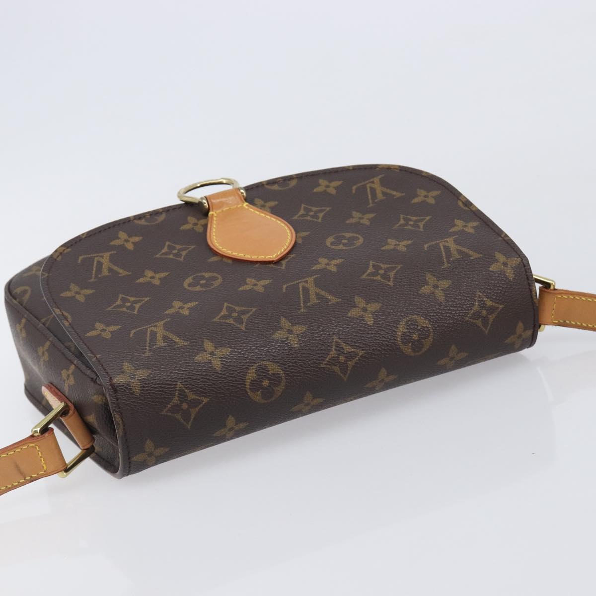LOUIS VUITTON Monogram Saint Cloud GM Shoulder Bag M51242 LV Auth 208410V