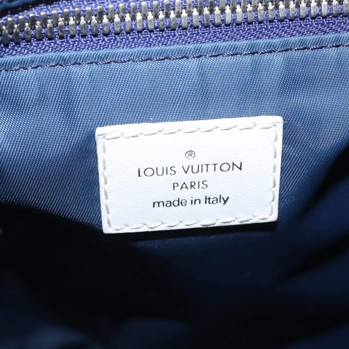 LOUIS VUITTON Monogram Watercolor Sac Maran Bag Blue M57830 LV Auth 208417M