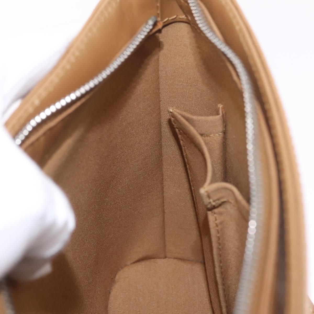 LOUIS VUITTON Monogram Mat Alston Shoulder Bag Beige M55127 LV Auth 208427V