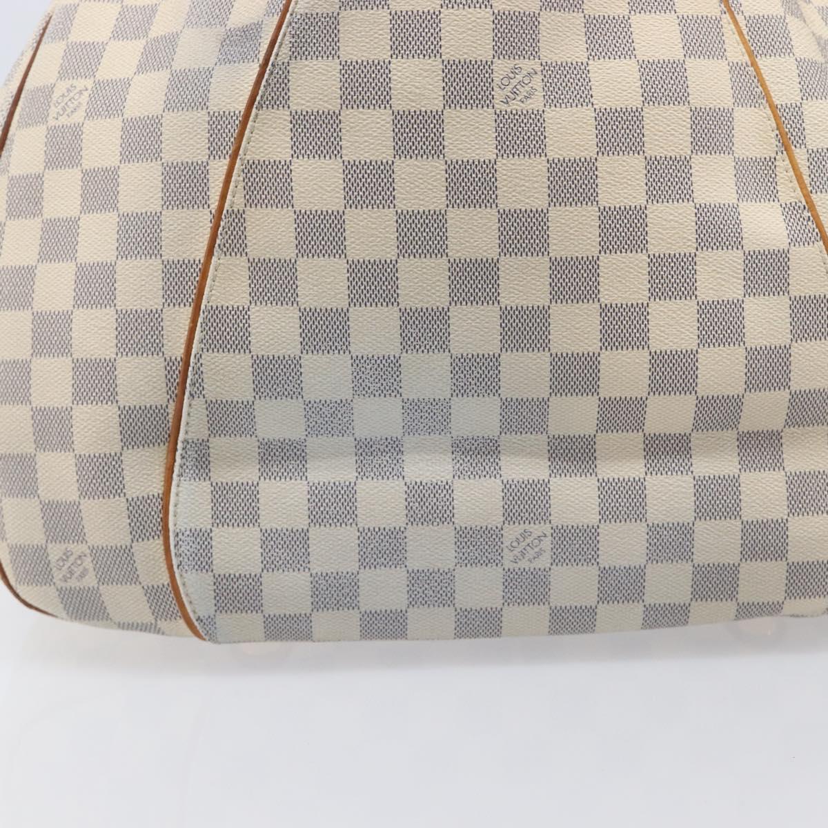 LOUIS VUITTON Damier Azur Galliera PM Shoulder Bag N55215 LV Auth 208435