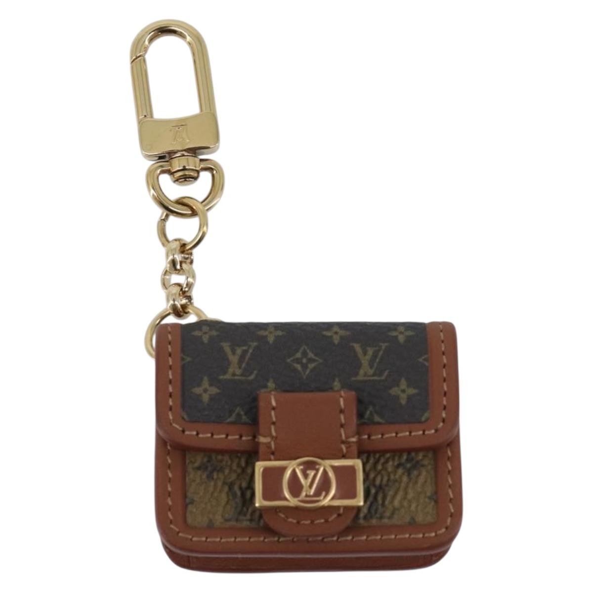 LOUIS VUITTON Monogram Reverse Micro Dauphine Bag M80250 LV Auth 208439M