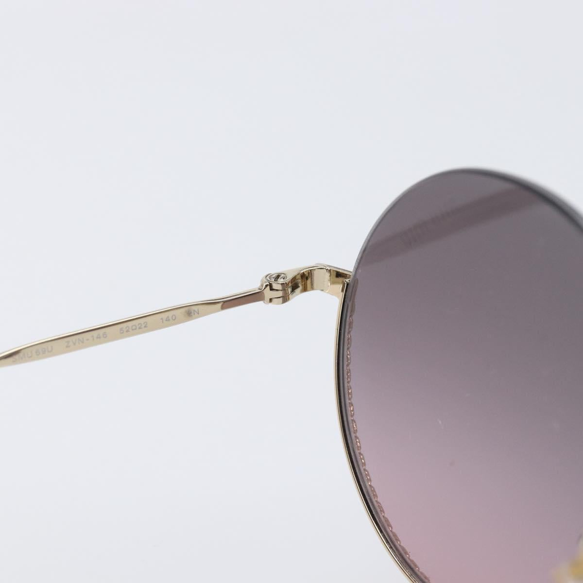 Miu Miu Sunglasses metal Silver Auth 208441