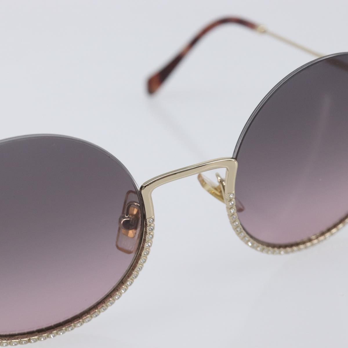 Miu Miu Sunglasses metal Silver Auth 208441