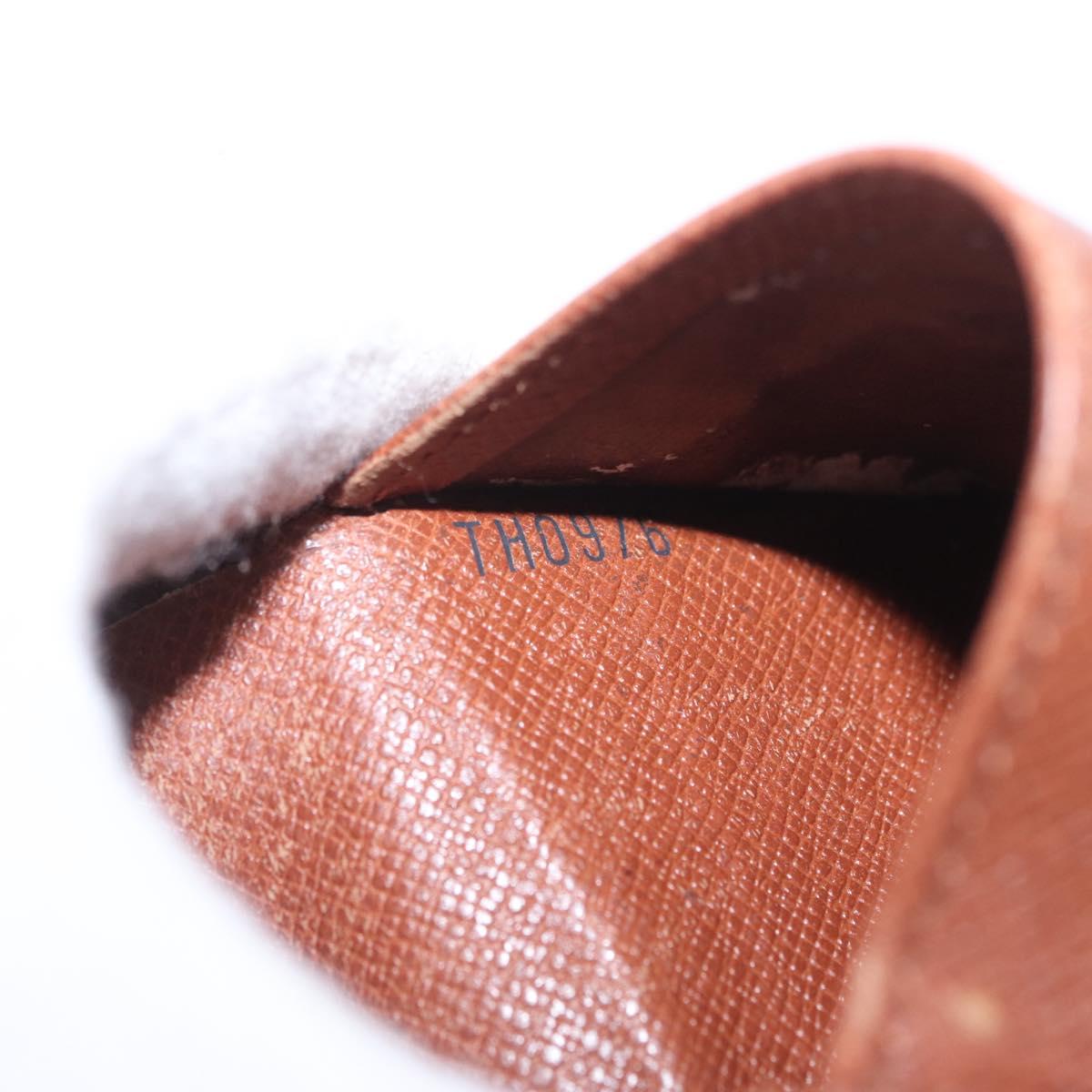 LOUIS VUITTON Monogram Portefeuille Elise Trifold Wallet M61654 LV Auth 208445