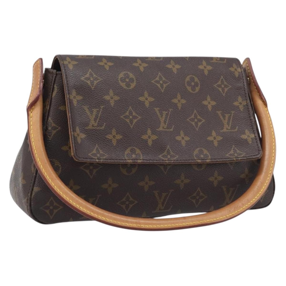 LOUIS VUITTON Monogram Mini Looping Shoulder Bag M51147 LV Auth 208510V