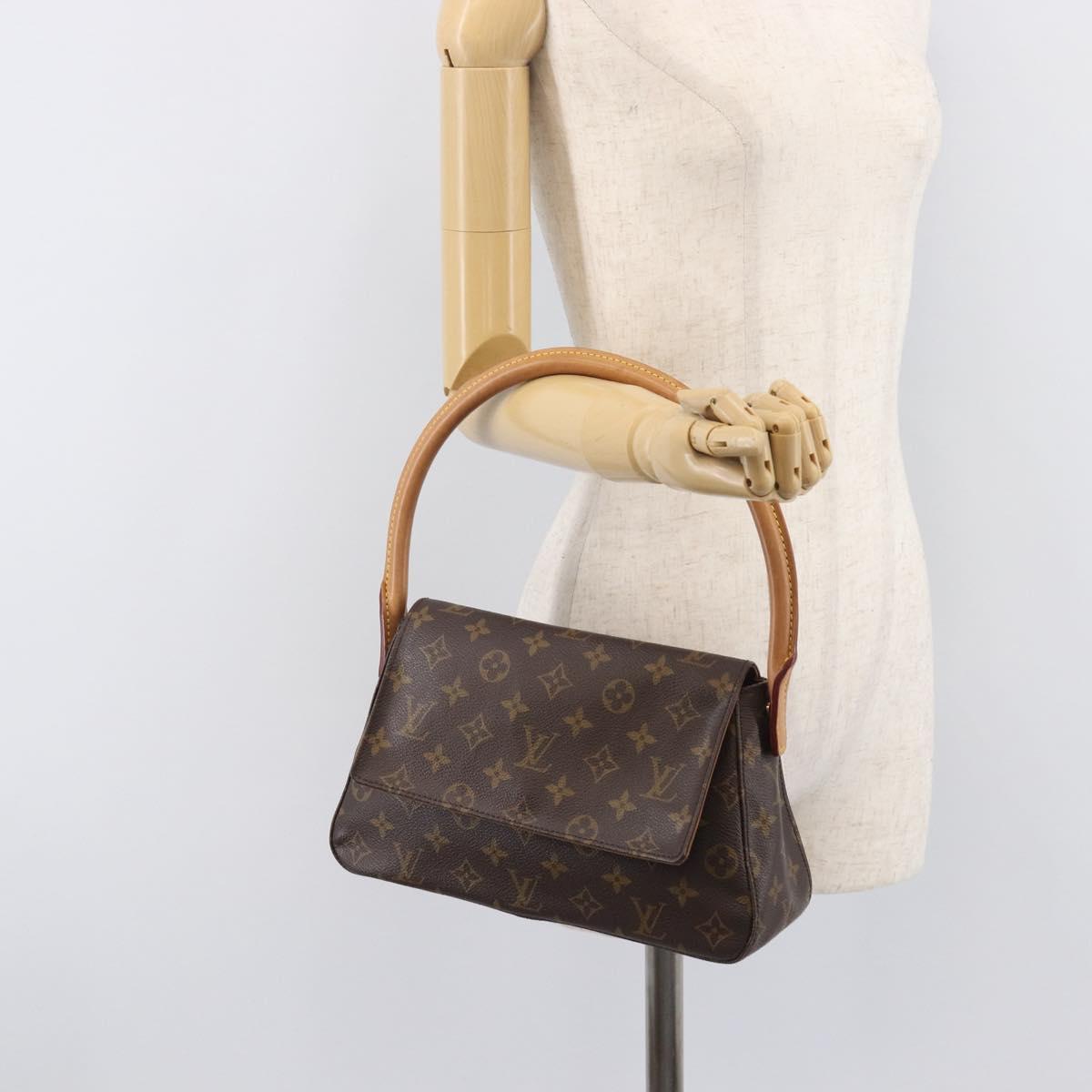 LOUIS VUITTON Monogram Mini Looping Shoulder Bag M51147 LV Auth 208510V