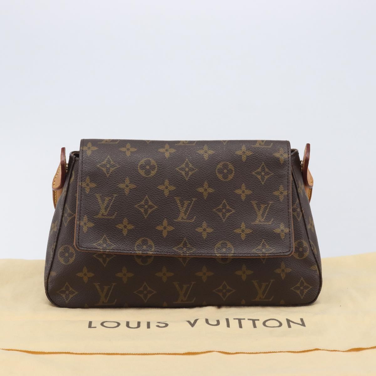 LOUIS VUITTON Monogram Mini Looping Shoulder Bag M51147 LV Auth 208510V