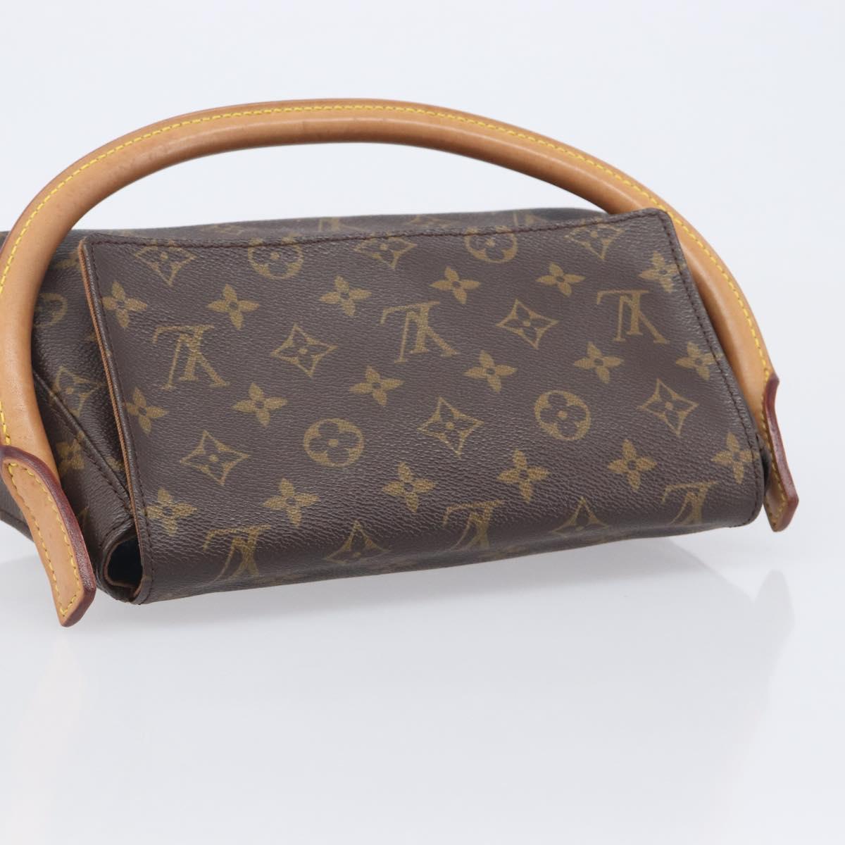 LOUIS VUITTON Monogram Mini Looping Shoulder Bag M51147 LV Auth 208510V