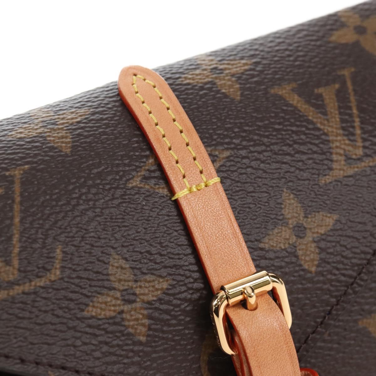 LOUIS VUITTON Monogram Etui 6 Paille Accessory Case GI0477 LV Auth 208606SAM