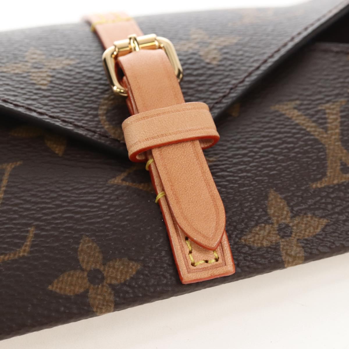 LOUIS VUITTON Monogram Etui 6 Paille Accessory Case GI0477 LV Auth 208606SAM