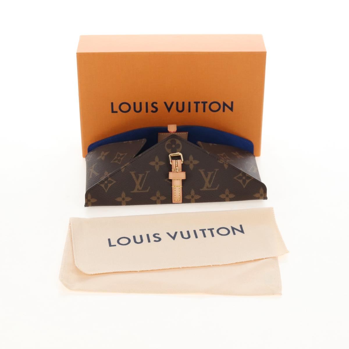 LOUIS VUITTON Monogram Etui 6 Paille Accessory Case GI0477 LV Auth 208606SAM