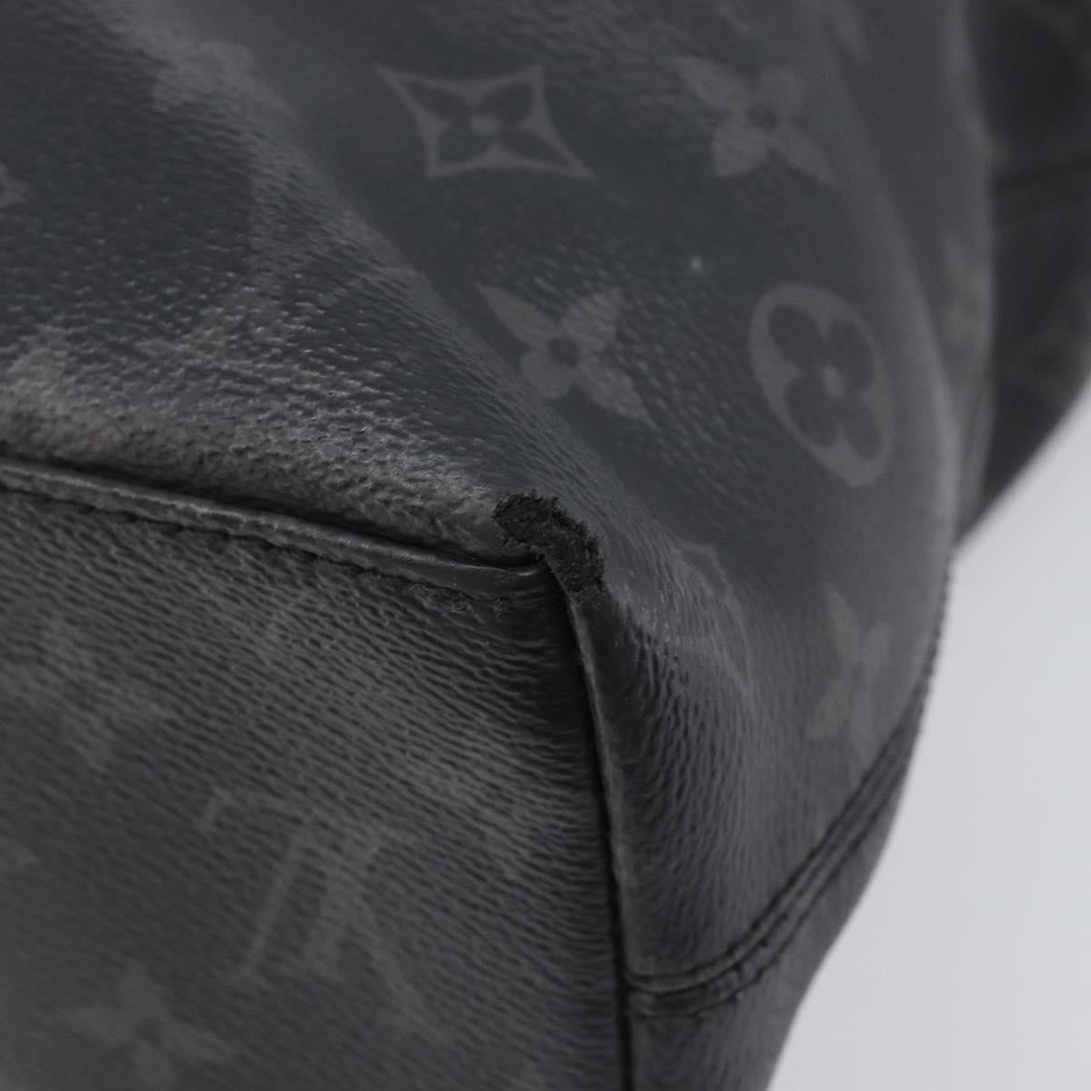 LOUIS VUITTON Monogram Eclipse Explorer Business Bag M40566 LV Auth 208626