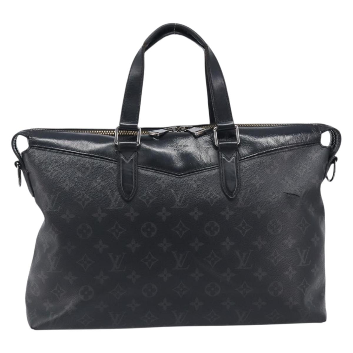 LOUIS VUITTON Monogram Eclipse Explorer Business Bag M40566 LV Auth 208626