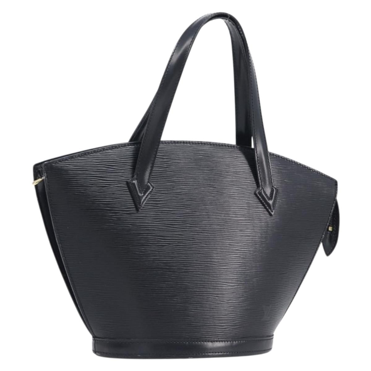 LOUIS VUITTON Epi Saint Jacques Shoulder Bag Black M52272 LV Auth 208635V