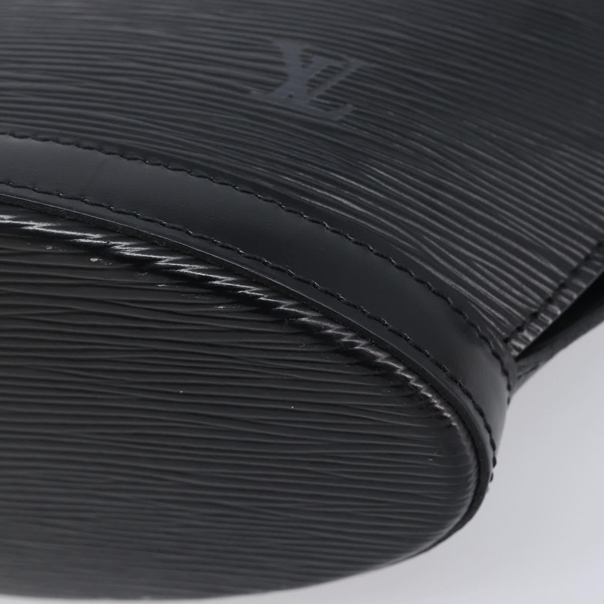 LOUIS VUITTON Epi Saint Jacques Shoulder Bag Black M52272 LV Auth 208635V