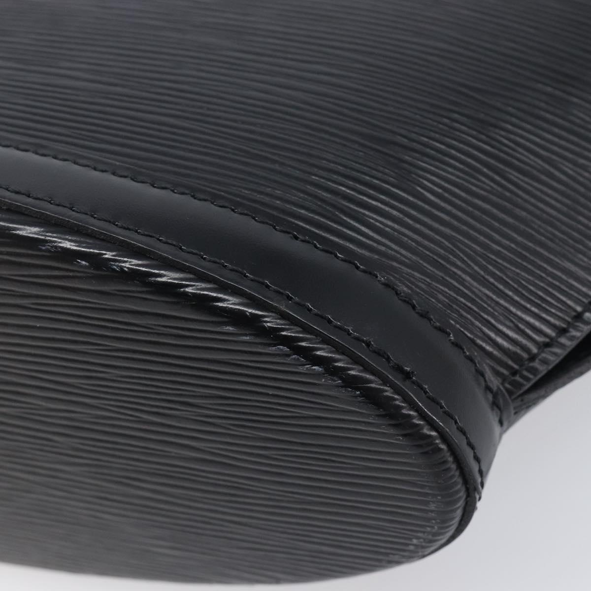 LOUIS VUITTON Epi Saint Jacques Shoulder Bag Black M52272 LV Auth 208635V