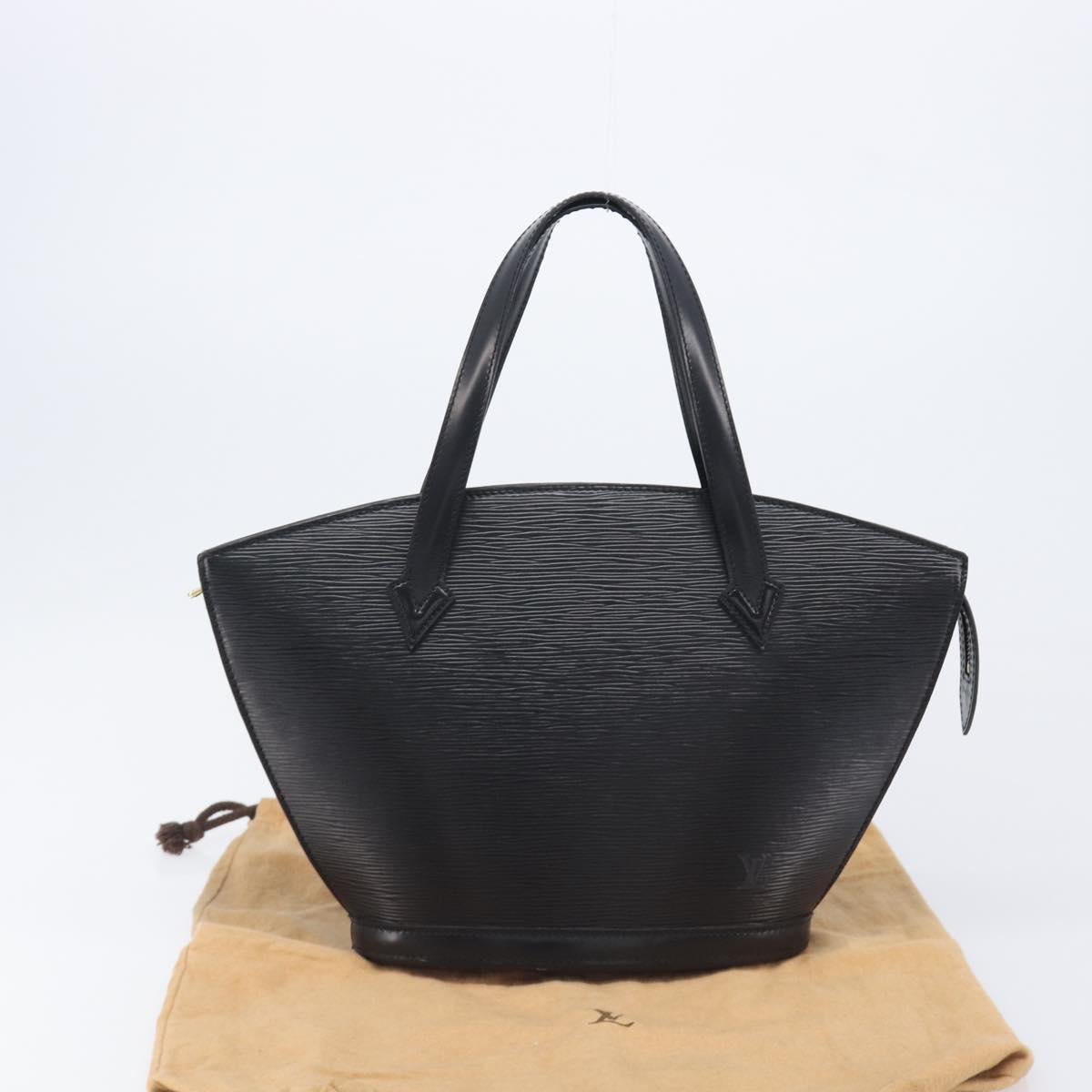 LOUIS VUITTON Epi Saint Jacques Shoulder Bag Black M52272 LV Auth 208635V