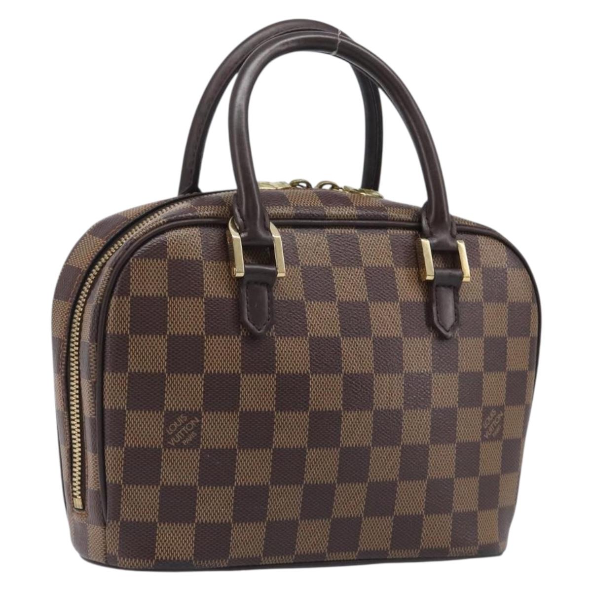 LOUIS VUITTON Damier Ebene Saria mini Hand Bag N51286 LV Auth 208637V