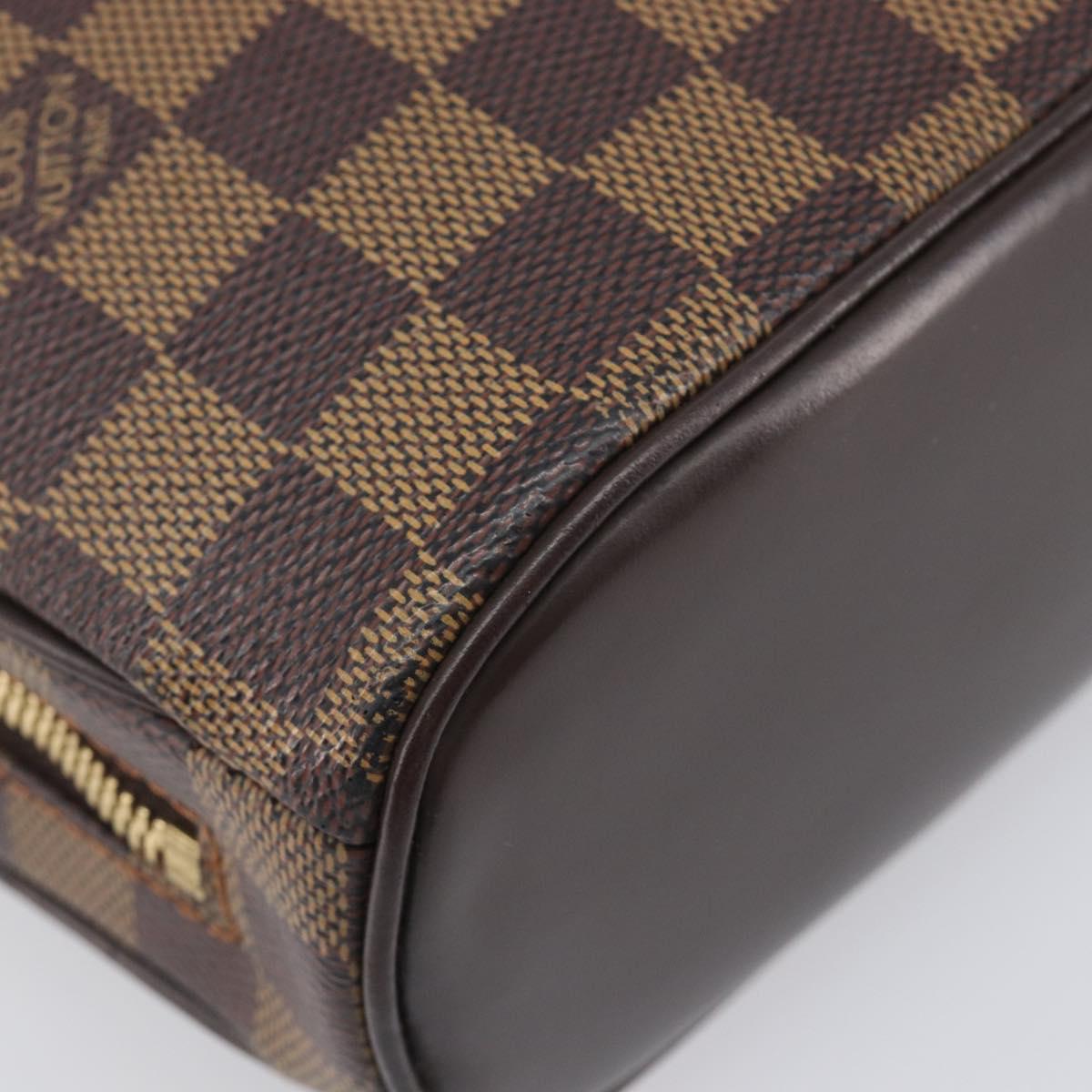 LOUIS VUITTON Damier Ebene Saria mini Hand Bag N51286 LV Auth 208637V