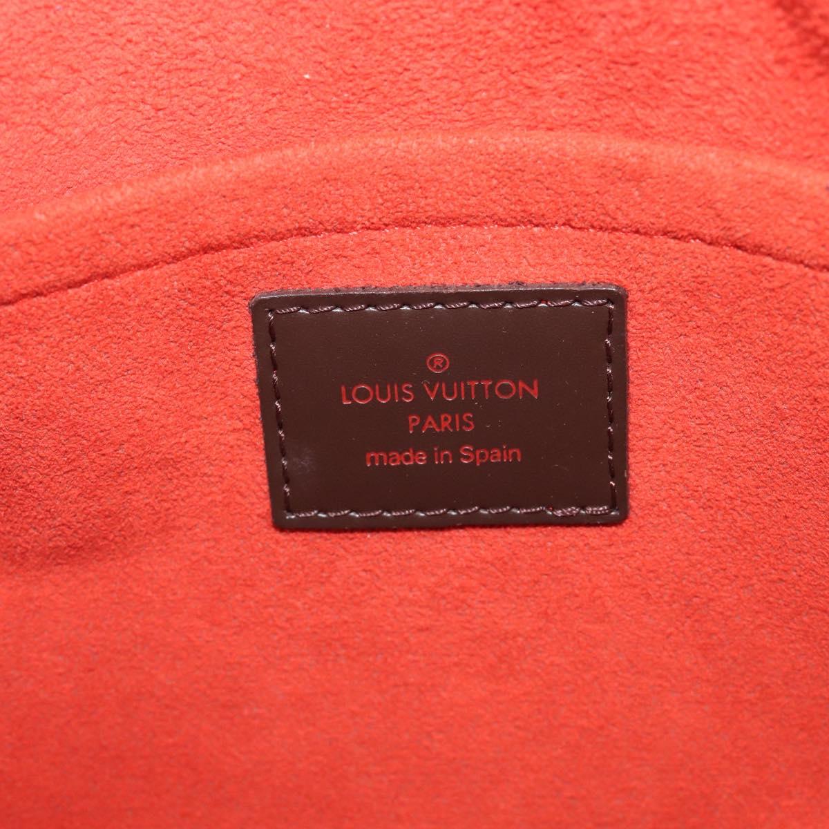 LOUIS VUITTON Damier Ebene Saria mini Hand Bag N51286 LV Auth 208637V
