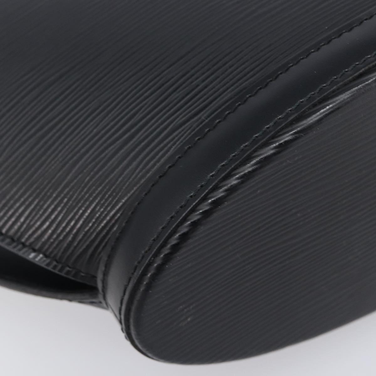 LOUIS VUITTON Epi Saint Jacques Powanie Long Bag Black M52332 LV Auth 208643V