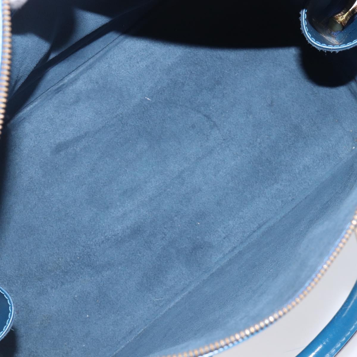 LOUIS VUITTON Epi Alma Hand Bag Toledo Blue M52145 LV Auth 208671A